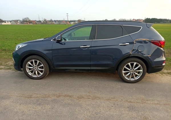 Hyundai Santa Fe cena 54900 przebieg: 97974, rok produkcji 2017 z Września małe 379